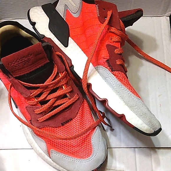 Rare Adidas 80's retro remake Adidas NITE Jogger Sneakers Youth 7 - Picture 13 of 16